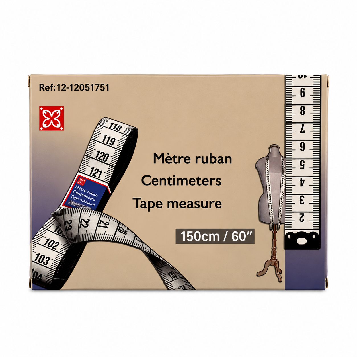 Mètre ruban 150 cm