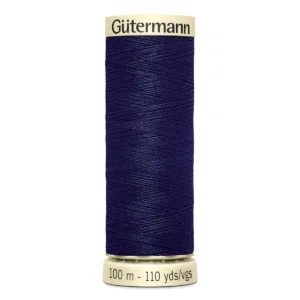 Bobine de fil Gütermann bleu marine profond, 100 m